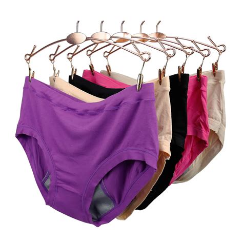 Women S Clothing Women Menstrual Period Underwear High Rrise