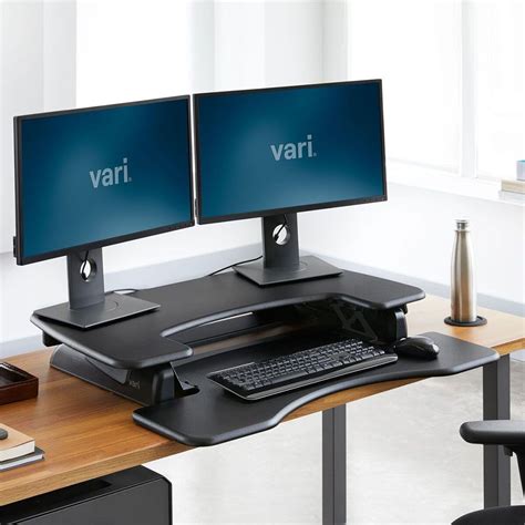 Varidesk Pro Plus 36 Dual Monitor Standing Desk Converter