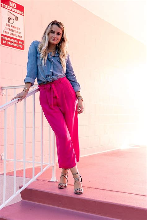 Hot Pink Pants Outfit A Trendy Fashion Choice In