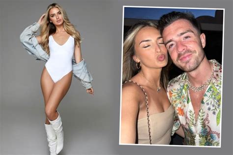 Jack Grealish’s Girlfriend Sasha Attwood Stuns In White Bodysuit And Knee High Boots For Huge