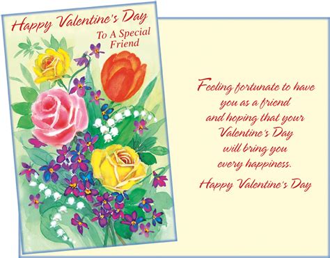 032067 Six Valentines Day Friend Cards With Envelopes Stockwell