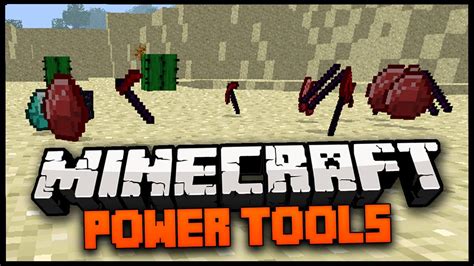 Here you will find a great list of the most popular and recent armor, tools, and weapons mods, update daily by ours. Minecraft Mod Spotlight: POWER TOOLS MOD 1.9 - BEST ...