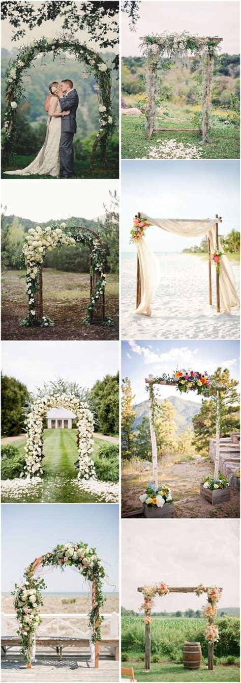 20 Diy Floral Wedding Arch Decoration Ideas