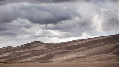 Beige Usa Sand Nature Landscape Desert Photography Dunes Clouds