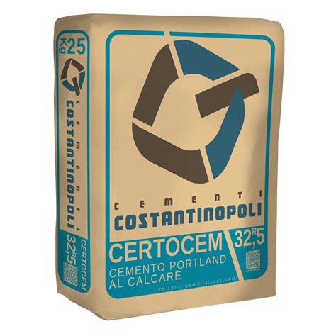 CEMENTO PORTLAND 32 5 COSTANTINOPOLI CEM II A LL CERTOCEM