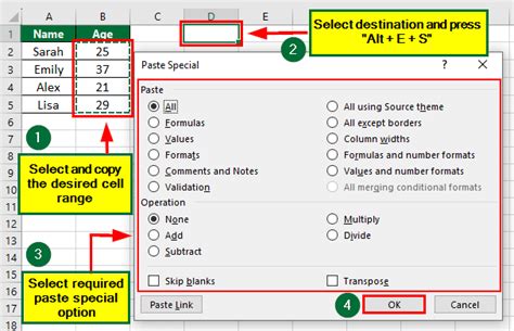 How To Use Paste Special In Excel 18 Shortcuts And Examples