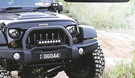 Angry Grill / Grille Jeep Wrangler JK Seven Slot - Mad Jeeps Shop