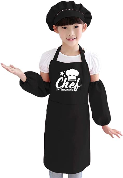 Kids Aprons For Cooking And Baking 4 Piece Set Kids Aprons For