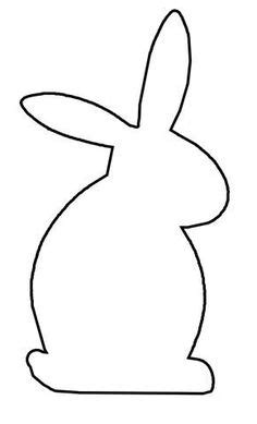 Ostern zum ausmalen vorlage osterhase osterhase schablone. Osterhase Papier Silhouette ausschneiden Vorlage kostenlos ...