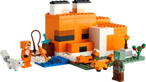 Lego Minecraft The Fox Lodge Imagination Toys
