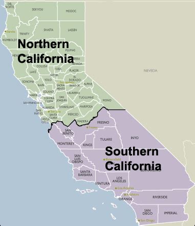 ImageMap California California Travel Guide County Map