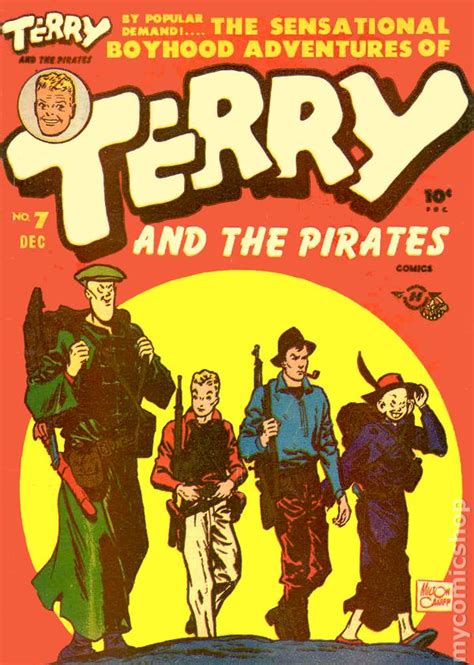 Terry And The Pirates 1947 1955 Harveycharlton Comic Books