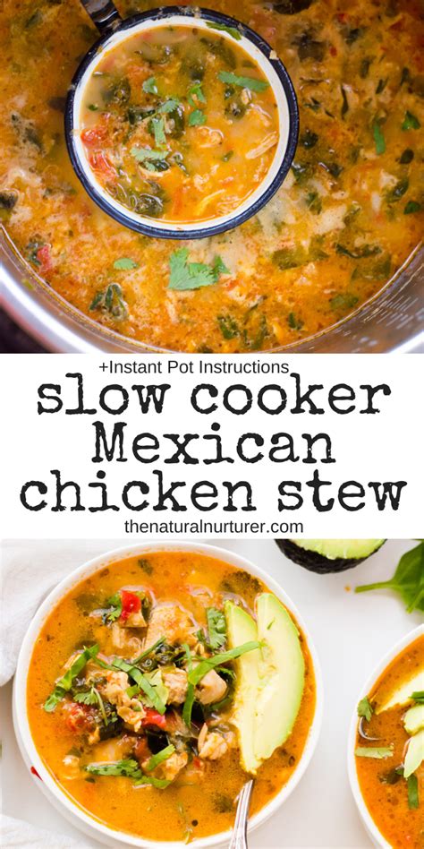 Easy chicken breast stew with onions and carrots. Mexican Slow Cooker Chicken Stew | Recipe | Slow cooker ...