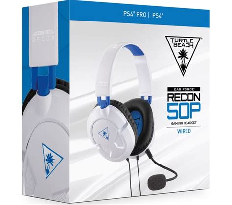 Turtle Beach Ear Force Recon P Gaming Headset White Blue Deals