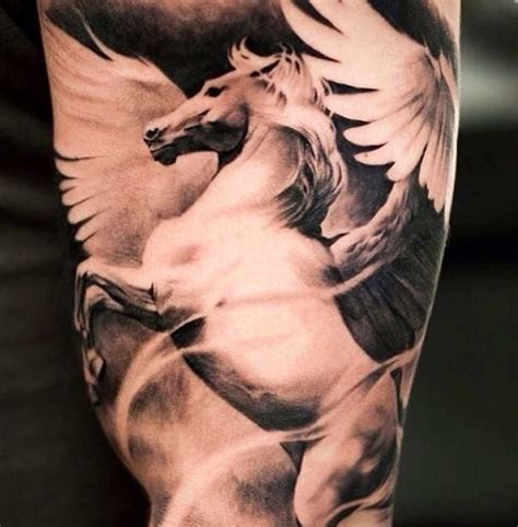 Pegasus Horse Tattoo Pegasus Tattoo Mythology Tattoos