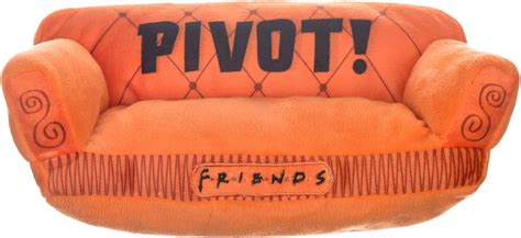 Friends Tv Show Orange Sofa Pivot Dog Toy