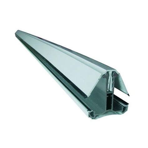 Self Supporting Polycarbonate System Intermediate Bar 35m White