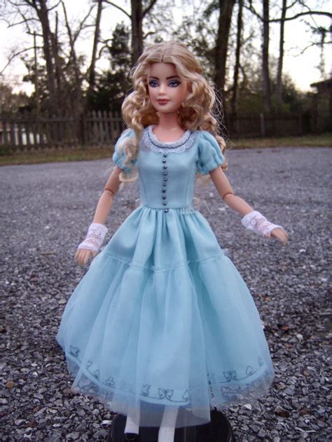Ooak Alice Mia Wasikowska From Alice In Wonderland Custom Barbie