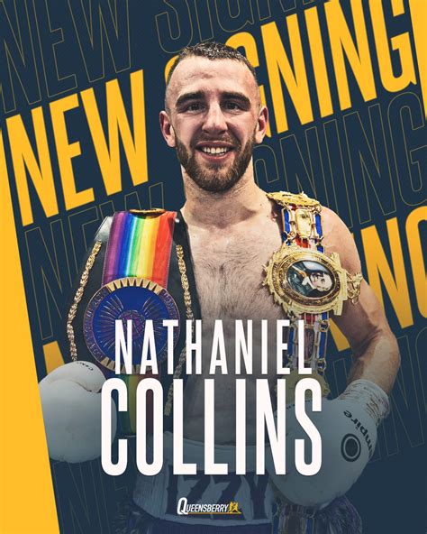 Nathaniel Collins Signs For Queensberry Queensberry Promotions