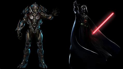 Halo Master Chief Vs Didact With Darth Vader Voice And Star Wars