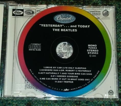 The Beatles Yesterdayandtoday Alt Cover Cd With Original 1966 Mono