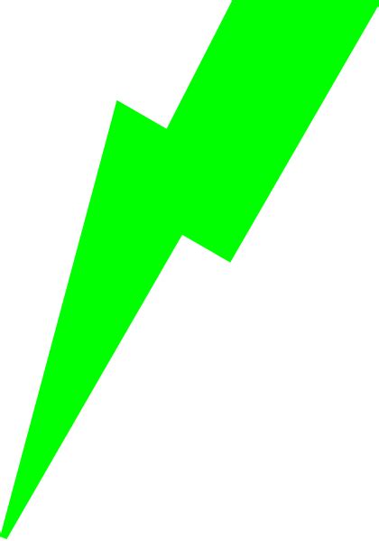 Green Lightning Bolt Clip Art At Vector Clip Art Online