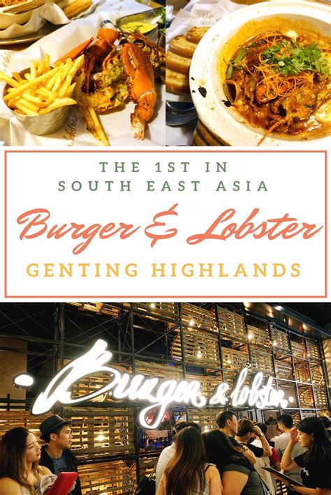 Had reservations, but waited for a table an additional 20 mins. Burger & Lobster Genting, Malaysia - Review • Sassy ...