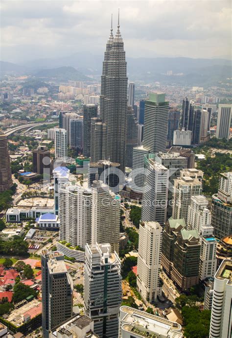 Kuala lumpur malaysia city skyline color paint splash splatter isolated on white background vector. Skyline of Kuala Lumpur Stock Photos - FreeImages.com