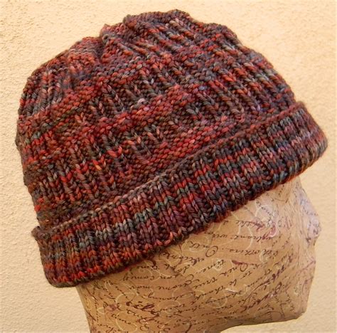 Men's Knit Hat Pattern | A Knitting Blog