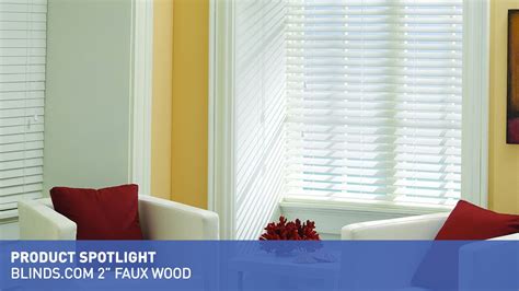 2 Faux Wood Blinds Youtube