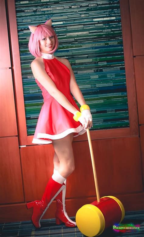 Amy Rose From Sonic The Hedgehog Cosplay Cosplay Fashion Amy Rose