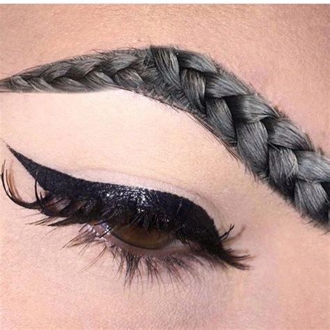 Braided Eyebrows Are The Latest Absurd Beauty Trend You