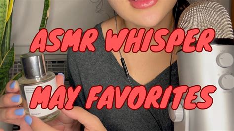 Asmr Whisper May Favorites Youtube