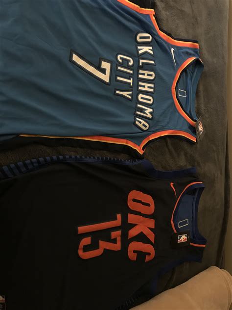 Dhgate Jerseys Came In Just In Time For Tonights Game Rthunder