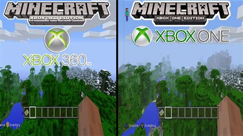 If you read this far, you should follow us: Minecraft Xbox One Edition VS. Xbox 360 - SCREENSHOT ...