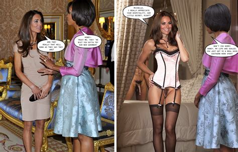 Post Artman Fakes Kate Middleton Michelle Obama