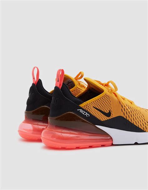 This new air max 270 comes dressed in a fierce black with university gold color scheme. Nike Neoprene Air Max 270 Sneaker In Black/university Gold-hot Punch for Men - Lyst