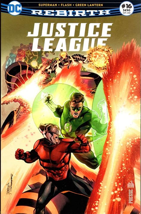 Justice League Rebirth Dc Presse 16 Tome 16
