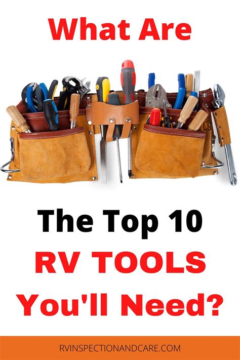 There Is Always Something To Fix On An Rv So Having The Right Rv Tools
