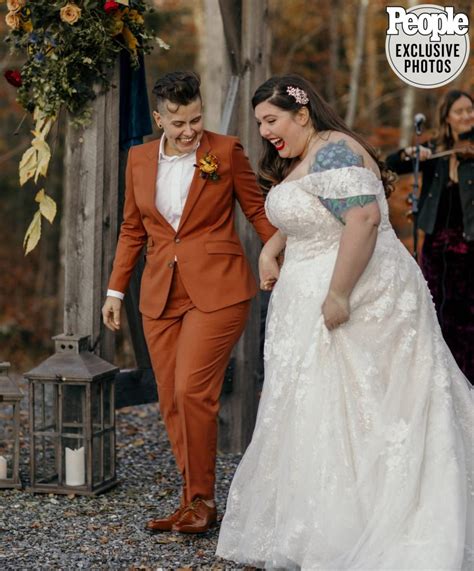 Mary Lambert Is Married Same Love Singer And Wyatt Paige Hermansen Say I Do In Rustic Ceremony