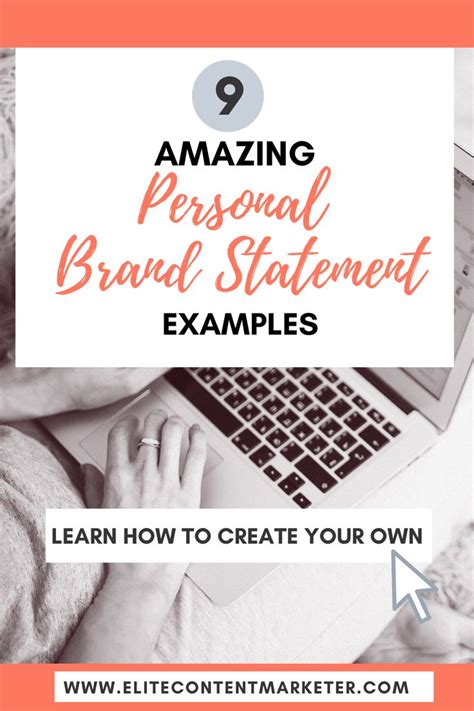 9 Amazing Personal Brand Statement Examples Personal Brand Statement
