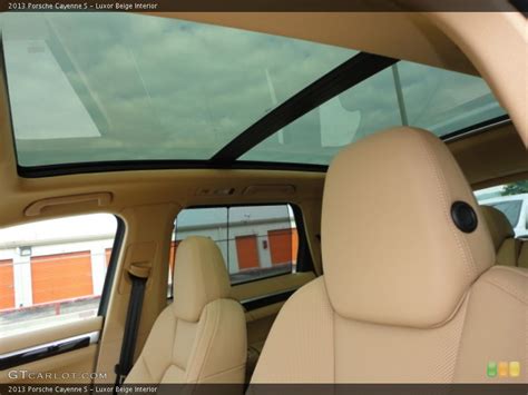 Luxor Beige Interior Sunroof For The 2013 Porsche Cayenne S 72022782