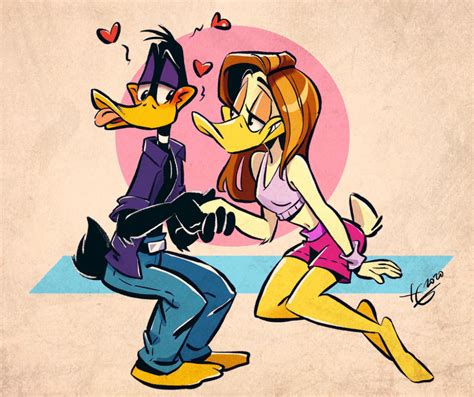 Commission Ducks In Love By Juneduck On Deviantart Looney Tunes