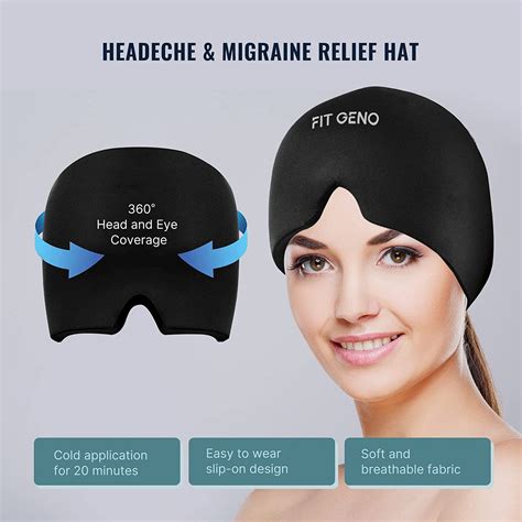 Best Migraine Ice Head Wrap Migraine Relief Ice Pack Fitgeno