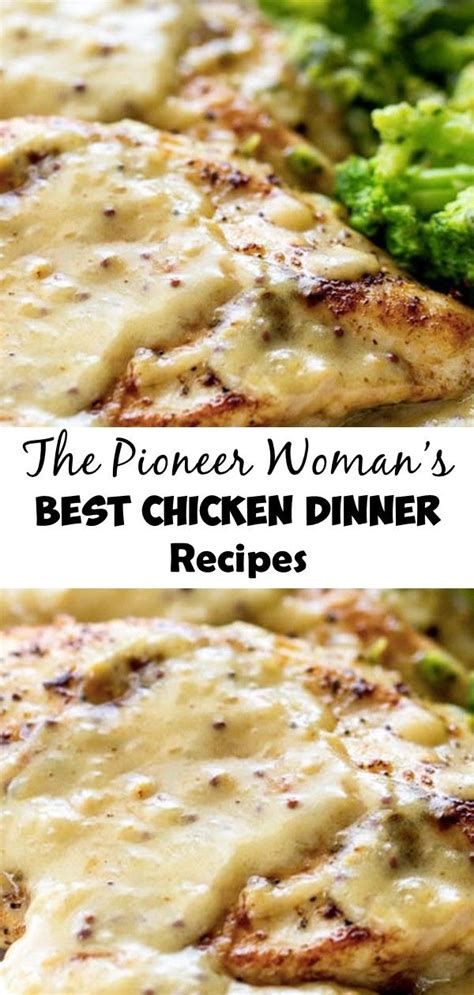 It can easily turn out so moist every time. The Pioneer Woman's Best Chicken Dinner Recipes # ...