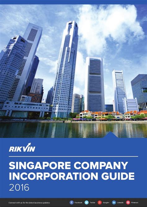 Singapore Incorporation Company Guide 2016
