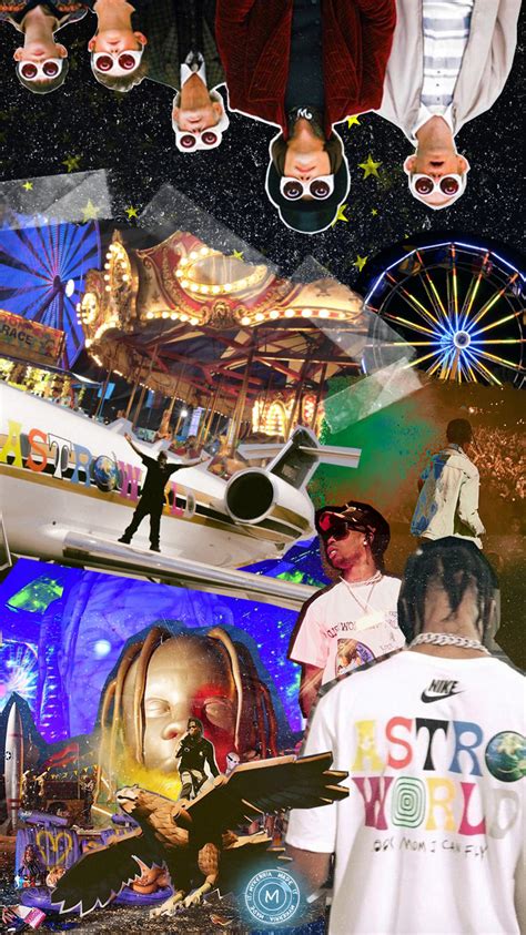 Travis Scott Collage Behance Behance