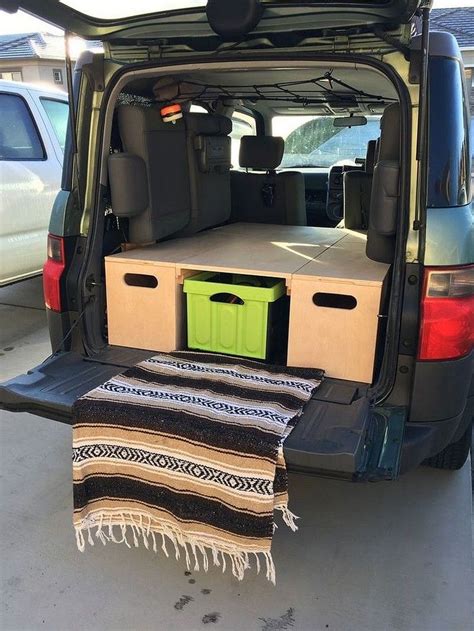 35 Incridible Diy Mini Van Camping Ideas You Should Try Honda