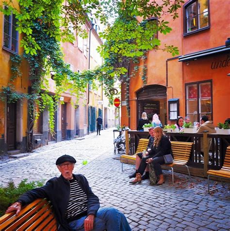 A Quiet And Idyllic Summer Oasis Right In The Heart Of The Old Town In 🇸🇪stockholm ⁠ ⁠ Today The