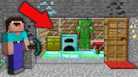 Minecraft Noob Vs Pro Noob Found Super Secret House In This Mine